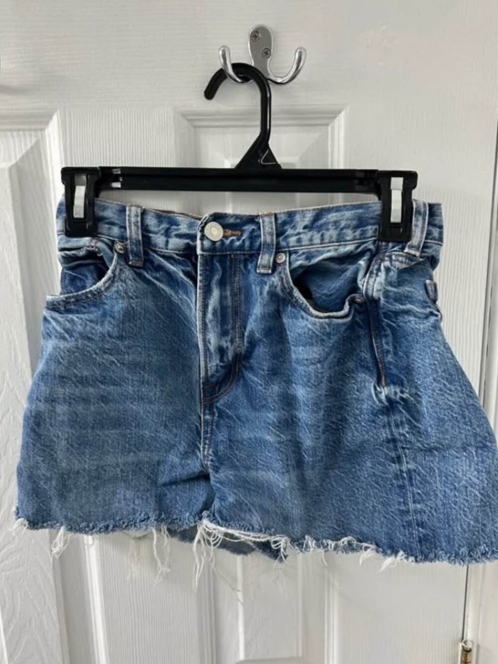 American Eagle Denim Shorts, Size 0